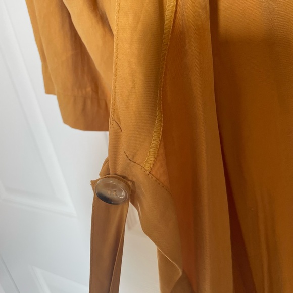 Haight Wrap Coverup Size M Yellow - Picture 4 of 10